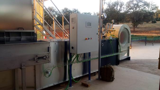 Dryer for the food industry - Air Draught Burner - Soluciones Integrales de Combustion