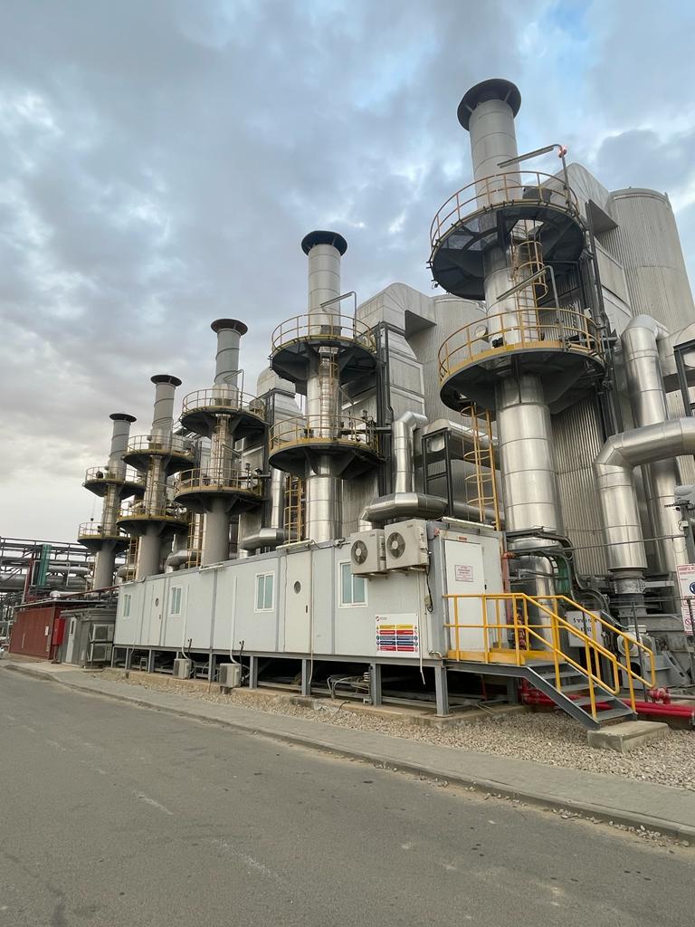Mantenimiento de equipos de combustion en la central termosolar de Ashalim - Soluciones Integrales de Combustion