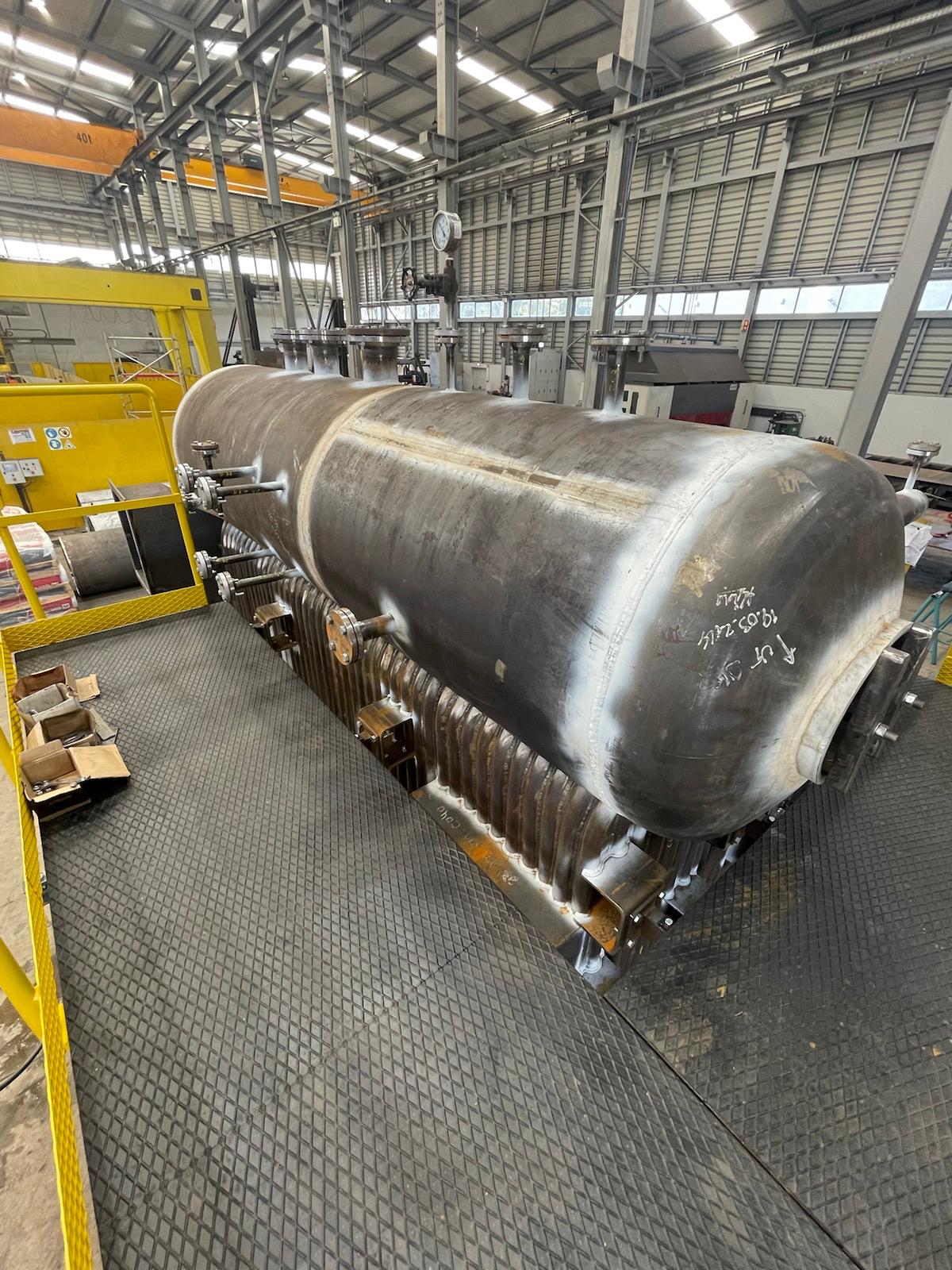 Sala de calderas acuotubular para una empresa farmacéutica - Soluciones Integrales de Combustion