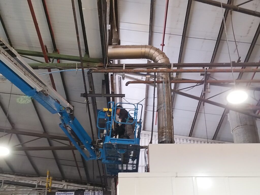 Instalación de vapor en una planta de cartón corrugado- Soluciones Integrales de Combustión